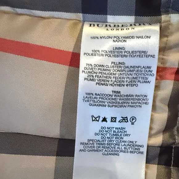 Burberry Tan Quilted Vest with Check Lining - Picture 3 of 7